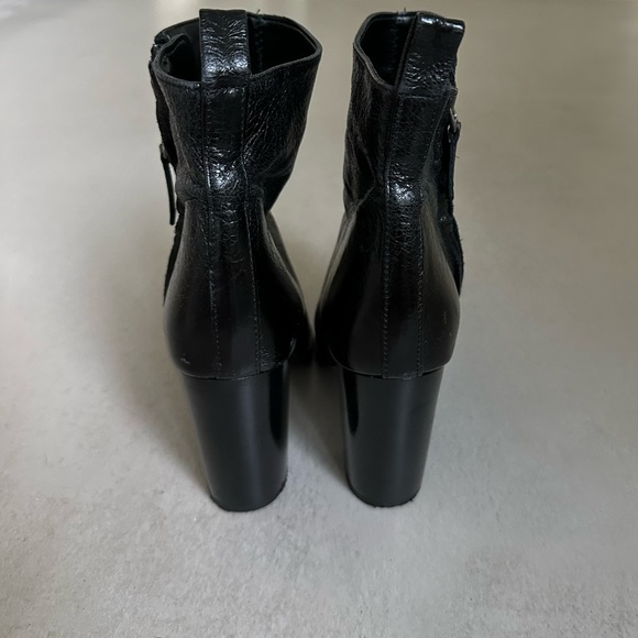 Zara Leather Ankle Boots - Picture 3 of 13